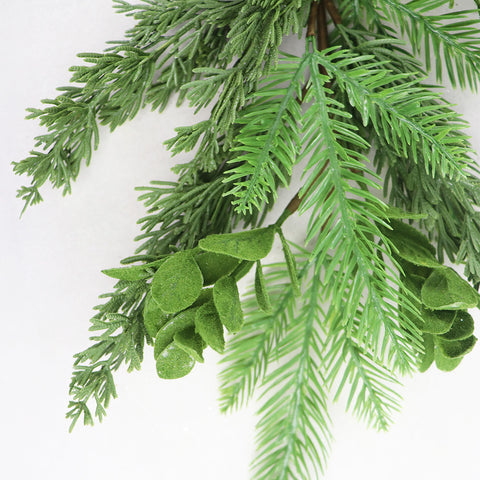 Guirlande de feuillage vert