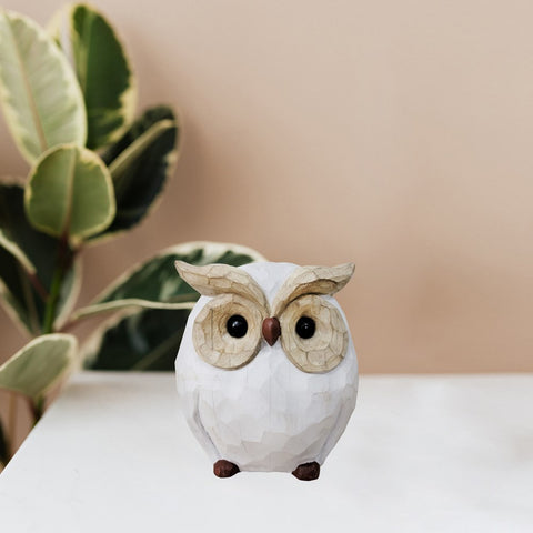 Statue de hibou décorative