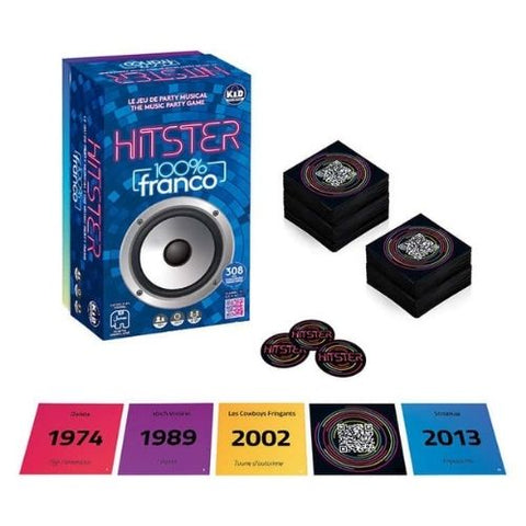 Hitster - 100% franco jeu de party musical
