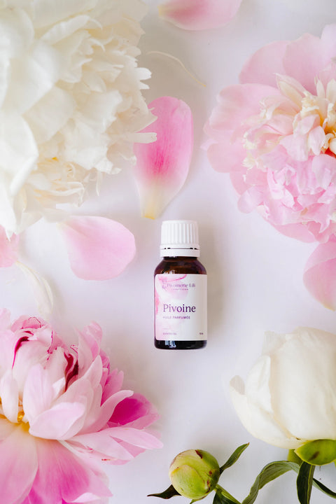 Huile parfumée Pivoine - Pivoinerie de Lili