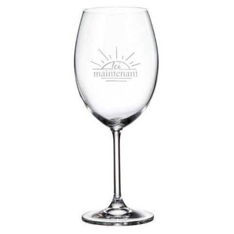 Coupe à vin "Ici maintenant"