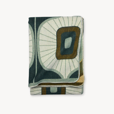Jeté graphique Mid-Century