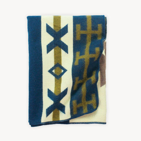 Couverture chaude en alpaga et acrylique