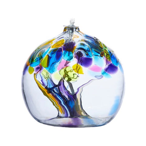 Lampe à l'huile à arbre enchanté "Réflexion"