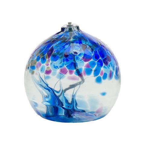 Lampe à l'huile à arbre enchanté "Hiver"
