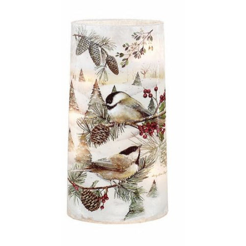 Lampe "Oiseaux d’hiver"