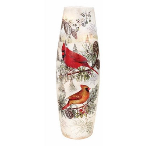 Lampe "Cardinaux rouges"