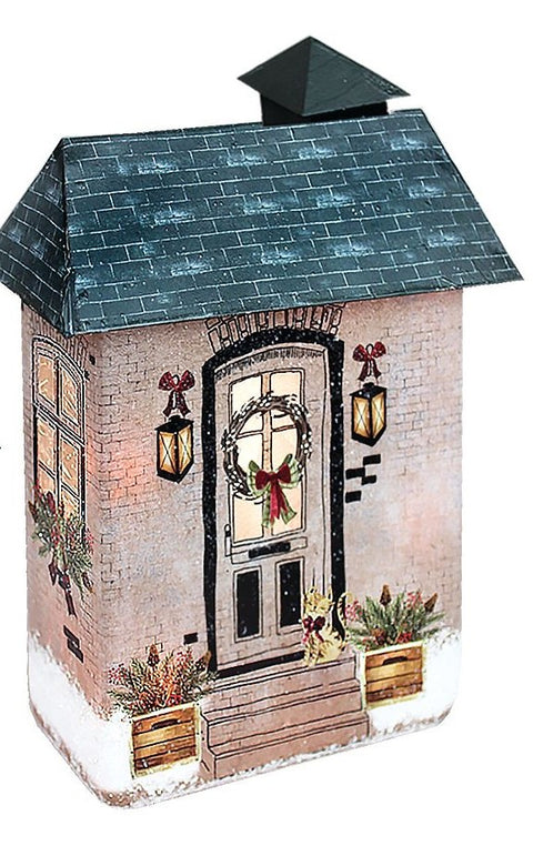 Lanterne décorative en forme de maison