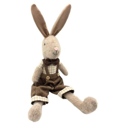 Lapin garçon assis