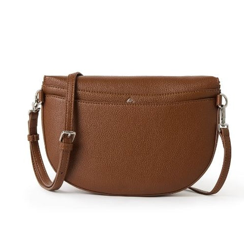 Sac banane en cuir vegan Lauren noisette - Lambert