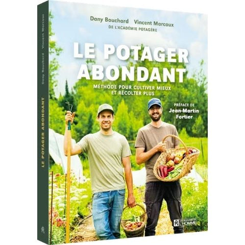 Livre "Le Potager abondant" Dany Bouchard