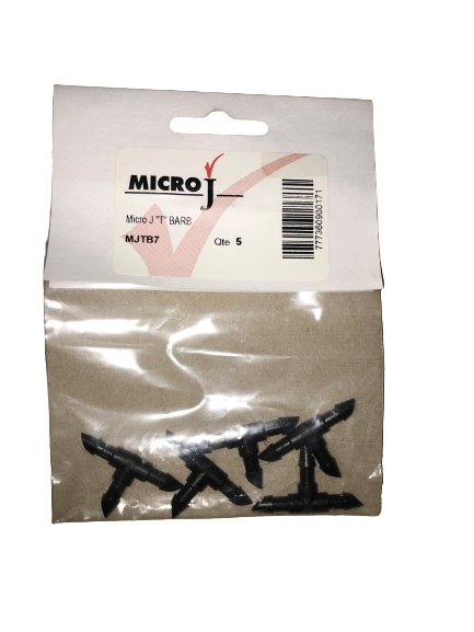 Micro J en "T" barbelé - MICRO J