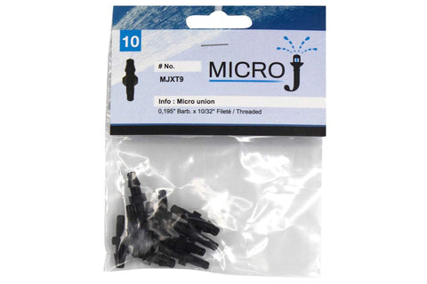 Micro adapteur barbelé et fileté - MICRO J