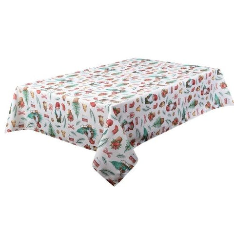 Nappe imprimée "Gnomes"