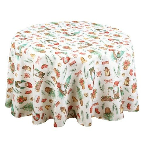Nappe imprimée "Gnomes"