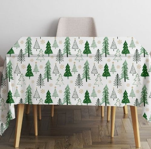 Nappe imprimée "Nature de Noël"