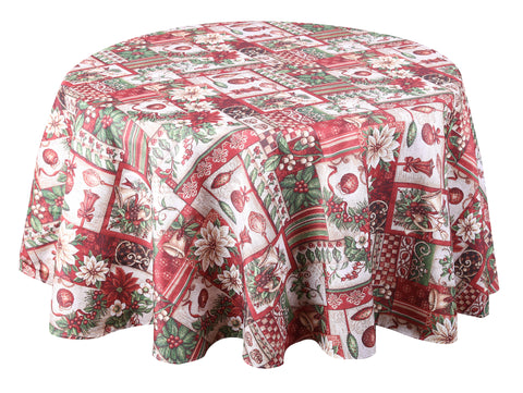 Nappe imprimée "Tapisserie de Noël"