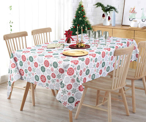 Nappe imprimée "Célébration de Noël"