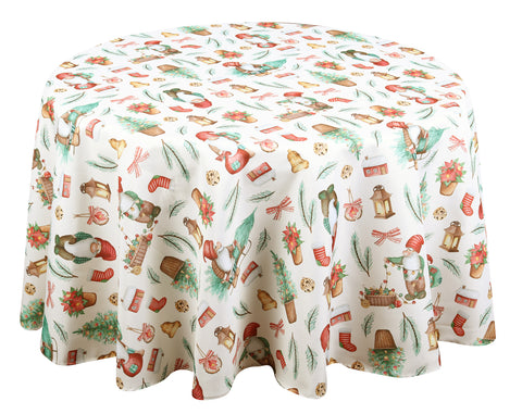 Nappe imprimée "Gnomes"
