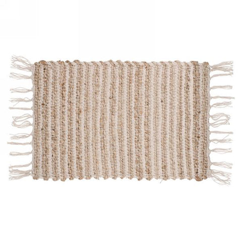 Napperon de jute naturel