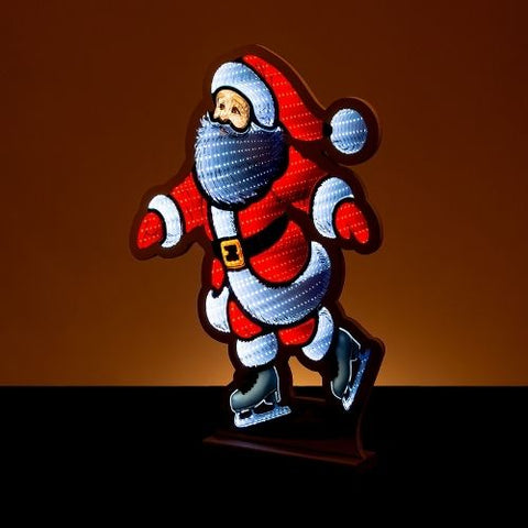 Décoration de Père Noël illuminé