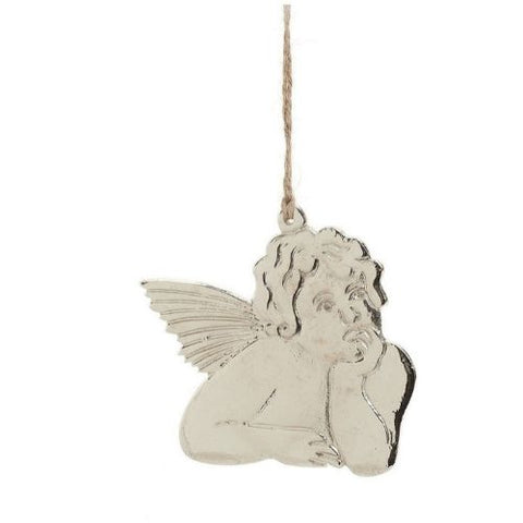 Ornement d'ange penseur