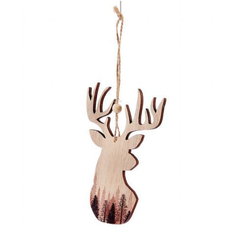 Ornement de tête de cerf