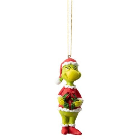 Ornement de grincheux avec couronne de Noël