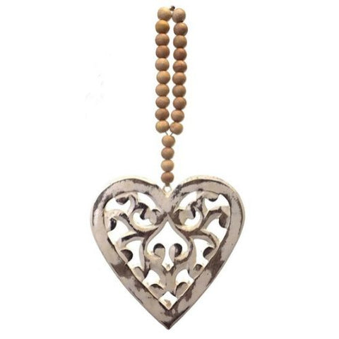 Ornement en forme de coeur