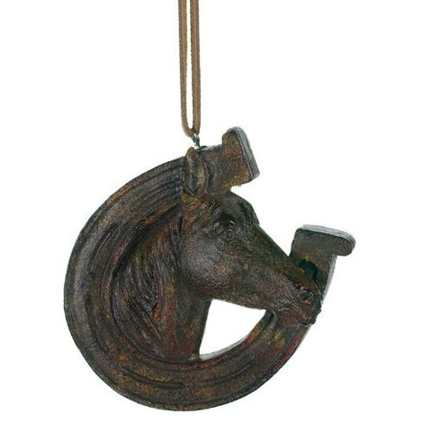 Ornement de fer à cheval
