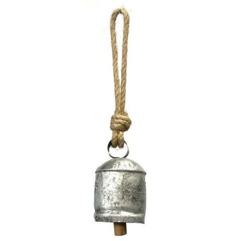 Cloche en argent rustique
