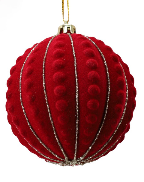 Boule de Noël avec points