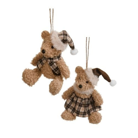 Ornement d’ours brun