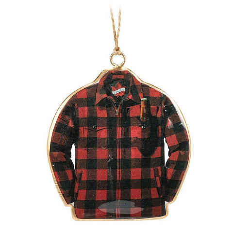 Ornement de jacket à carreaux