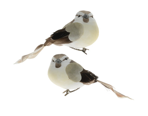 Ornement oiseau avec pince