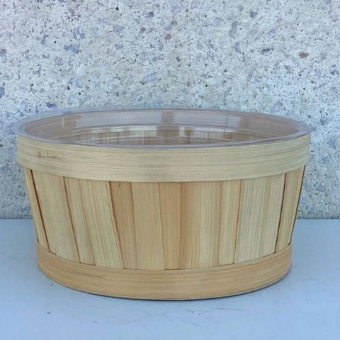 Panier décoratif en bambou