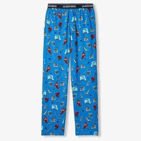 Pantalon de pyjama pour homme "Soirée de hockey" - Hatley Little Blue House