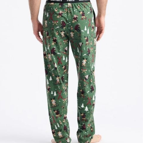 Pantalon de pyjama pour homme "Hiver en forêt" - Hatley Little Blue House