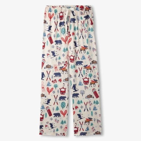 Pantalon de pyjama pour femme "Ski d'antan" - Hatley Little Blue House