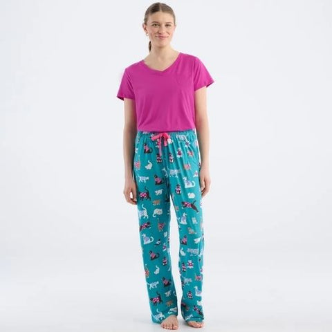 Pantalon de pyjama pour femme "Chatons mignons" - Hatley Little Blue House