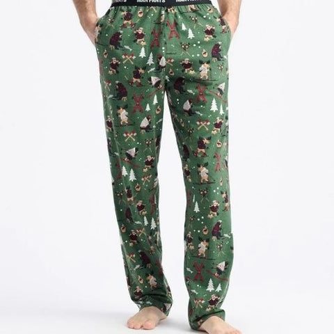 Pantalon de pyjama pour homme "Hiver en forêt" - Hatley Little Blue House