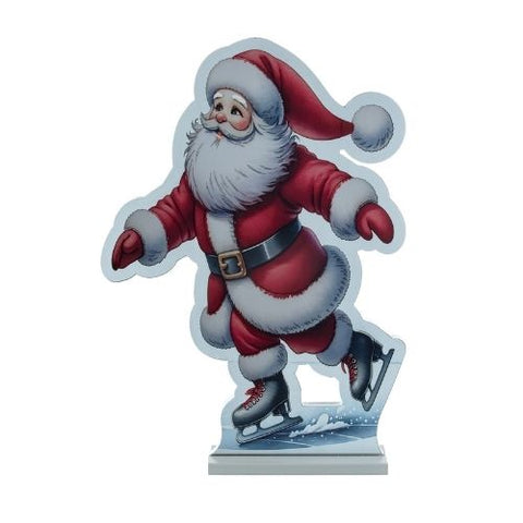 Décoration de Père Noël illuminé