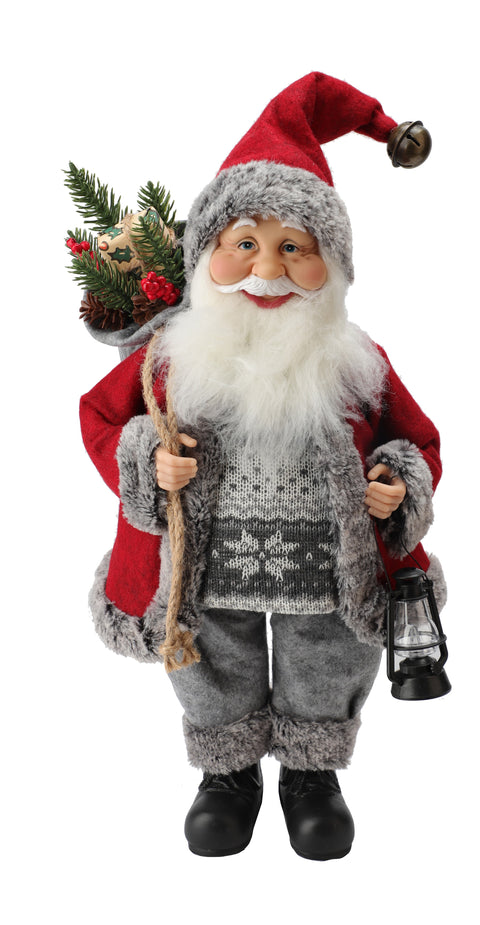 Figurine Père Noël rouge