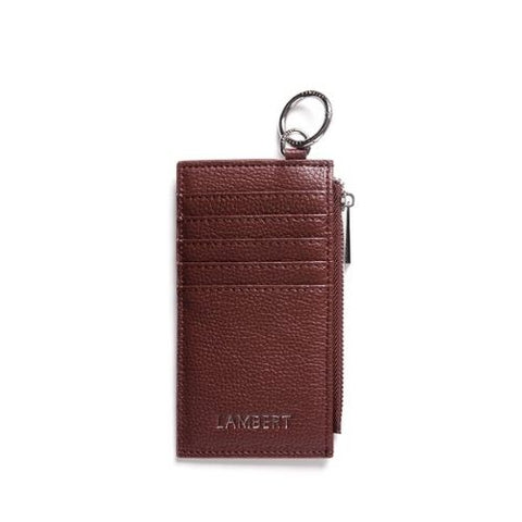 Porte-cartes Phoebe cassis - Lambert