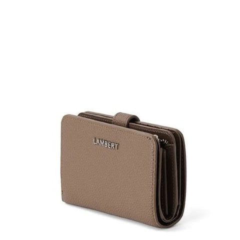 Portefeuille Le Carly taupe - Lambert