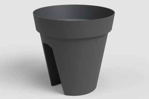 Balconnière de balcon anthracite