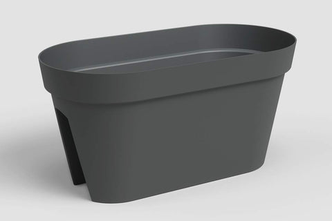Balconnière Capri de balcon anthracite