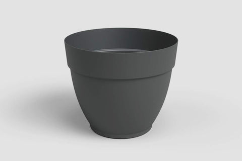 Pot plastique Capri Campana anthracite