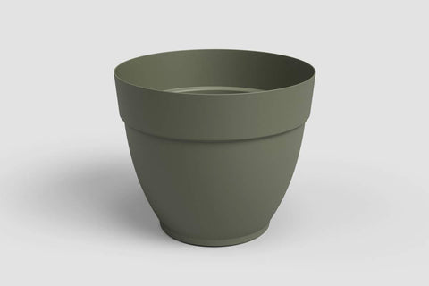 Pot plastique Capri Campana vert