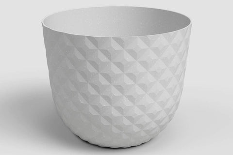 Pot en plastique Havana Tropical gris